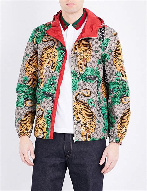 gucci tiger lightweight jacket tags|Gucci jacket kevin hart.